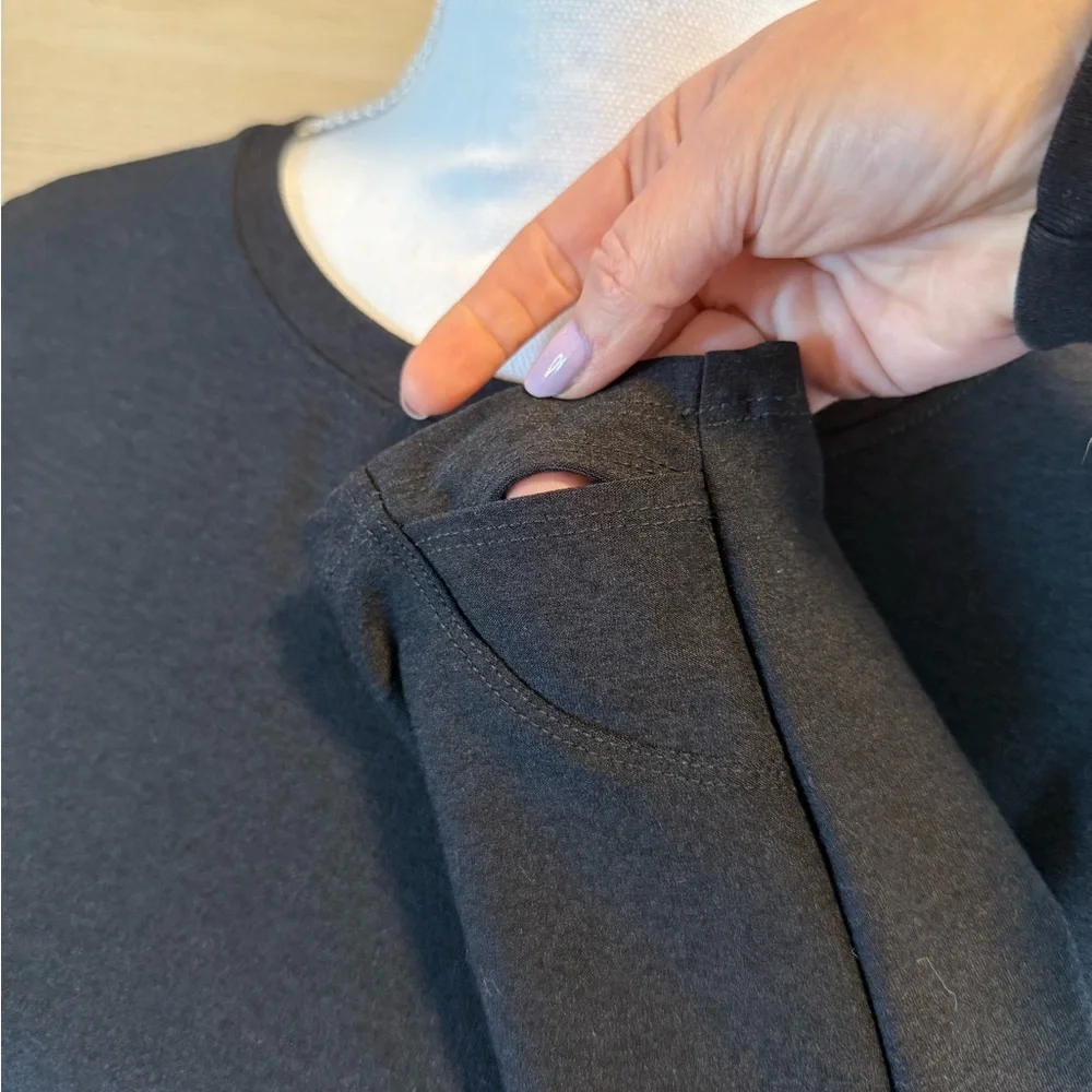 Old Navy Cloud + Ultra Cropped Wrap Front Top